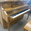 1992 Charles R Walter console piano in oak - Upright - Console Pianos